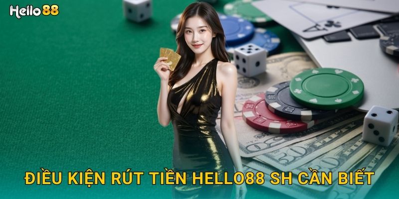 Điều kiện rút tiền Hello88 SH cần biết